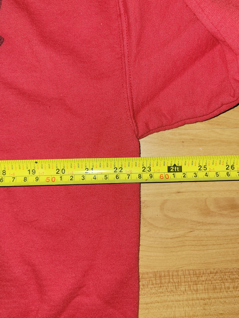 Toronto Raptors NBA Retro Graphic Red Pullover Hoodie, Large - Picture 3 of 4